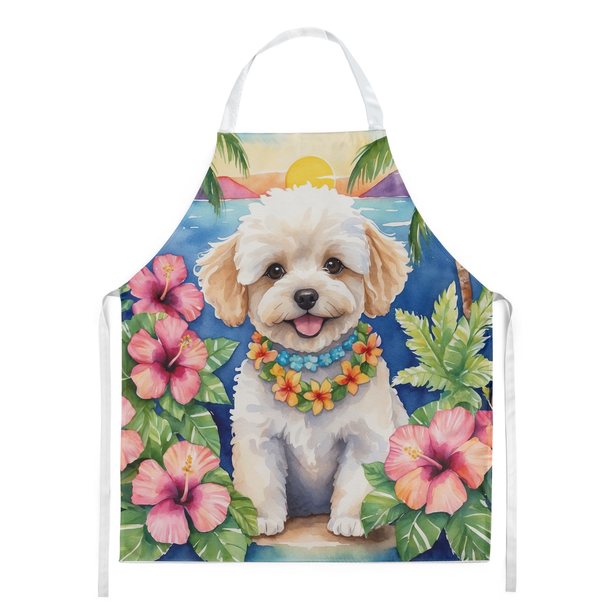 Buy this Maltipoo Luau Apron