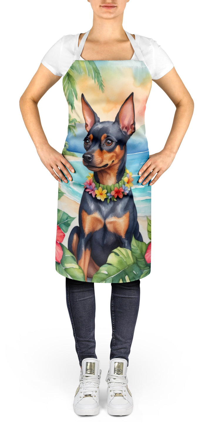 Buy this Miniature Pinscher Luau Apron