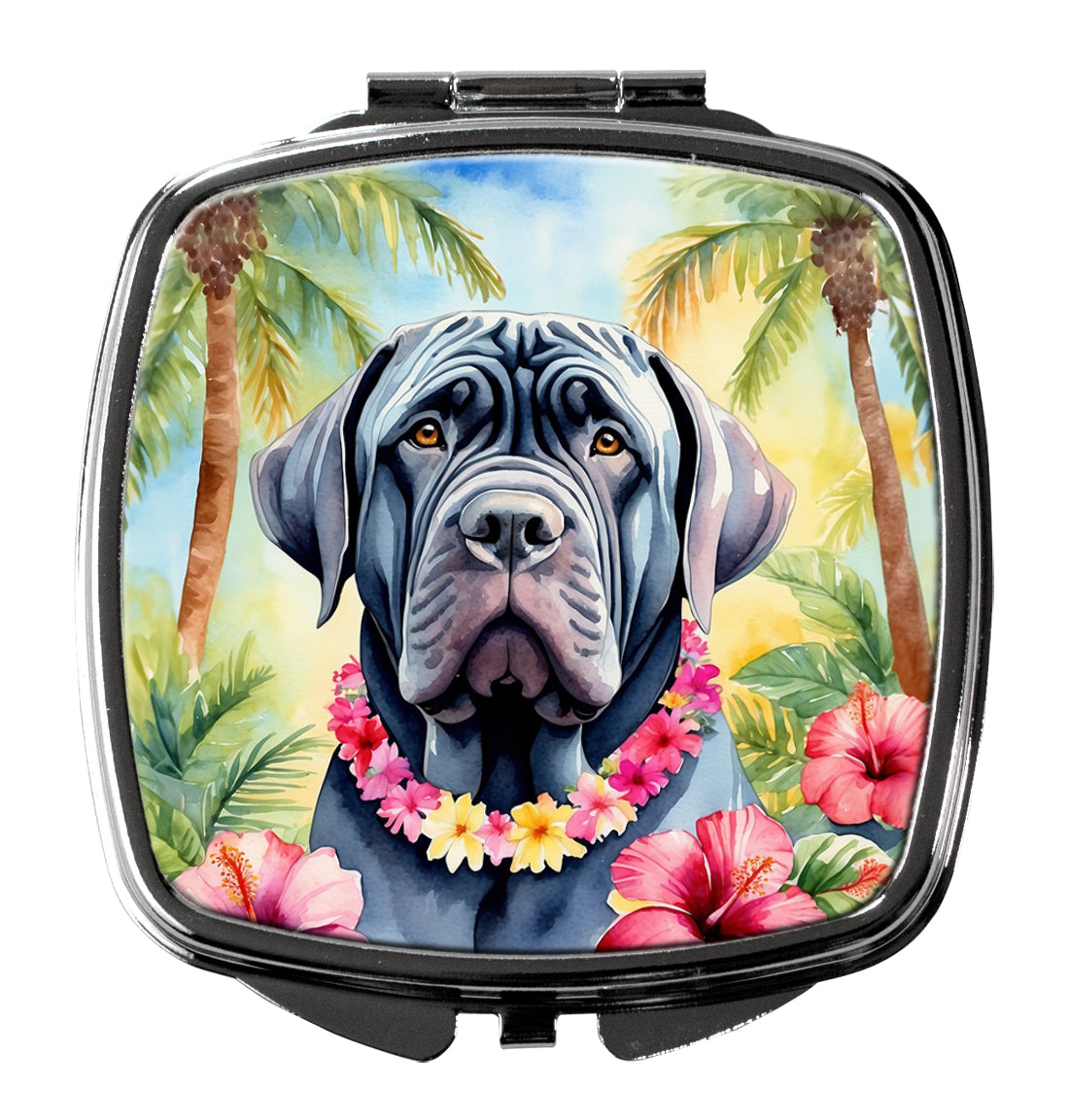 Buy this Neapolitan Mastiff Luau Compact Mirror