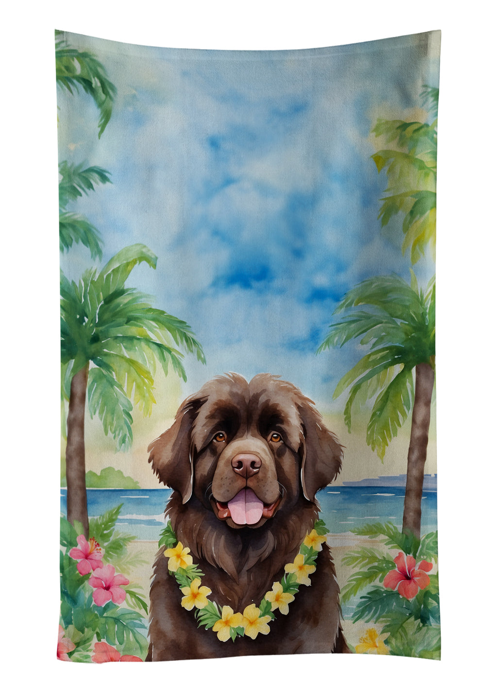 Buy this Newfoundland Luau Kitchen Towel