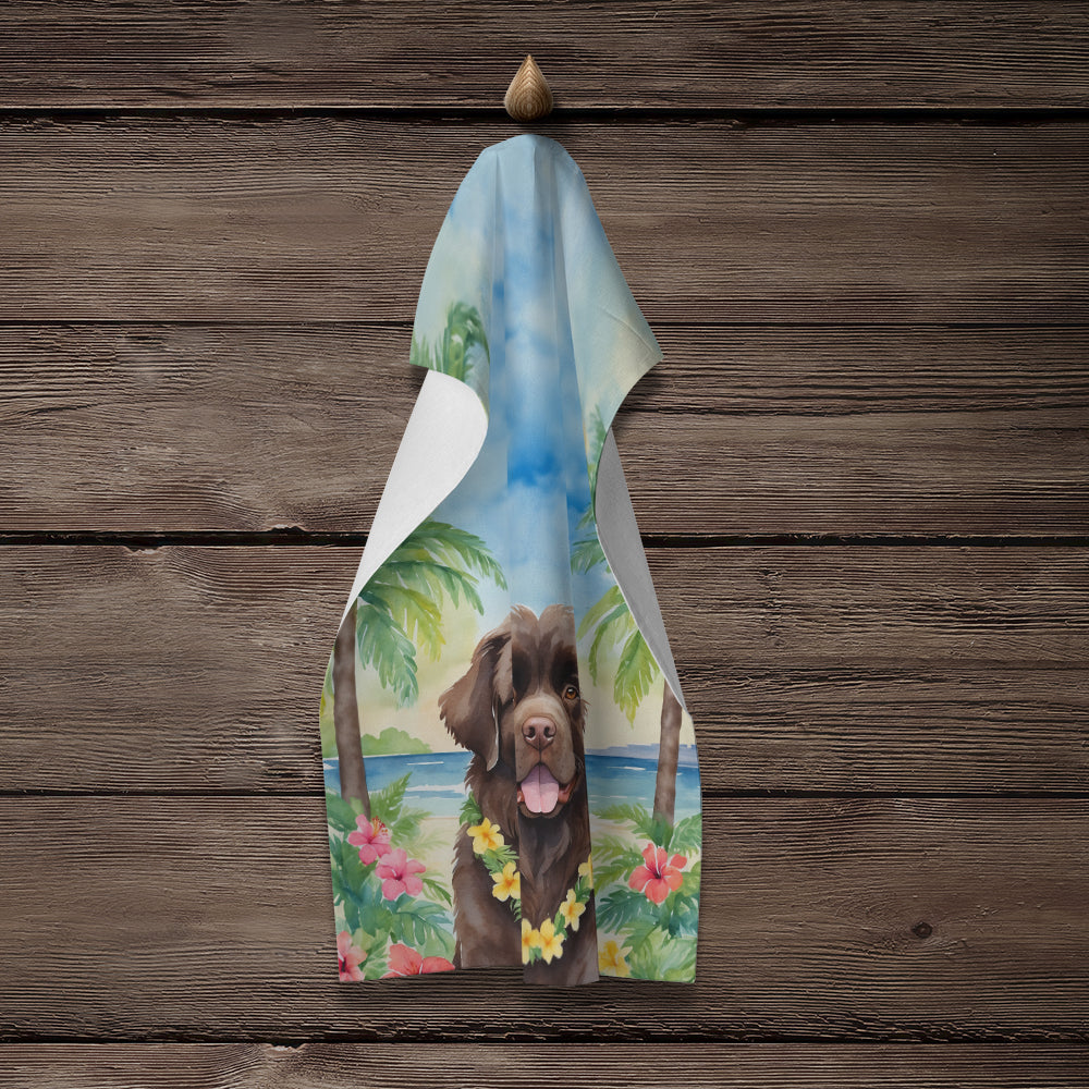 Newfoundland Luau Kitchen Towel