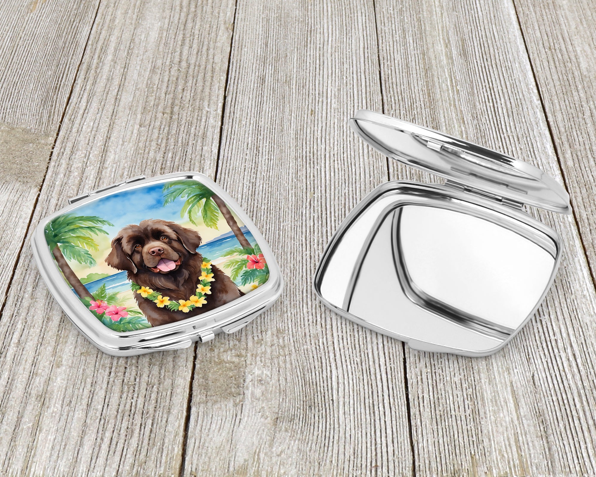 Newfoundland Luau Compact Mirror