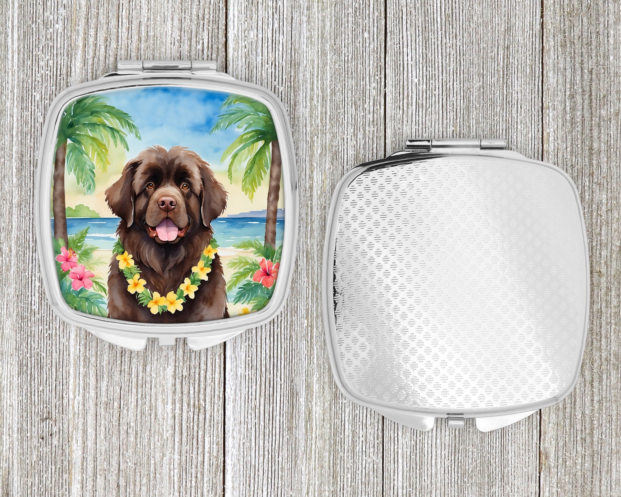 Newfoundland Luau Compact Mirror