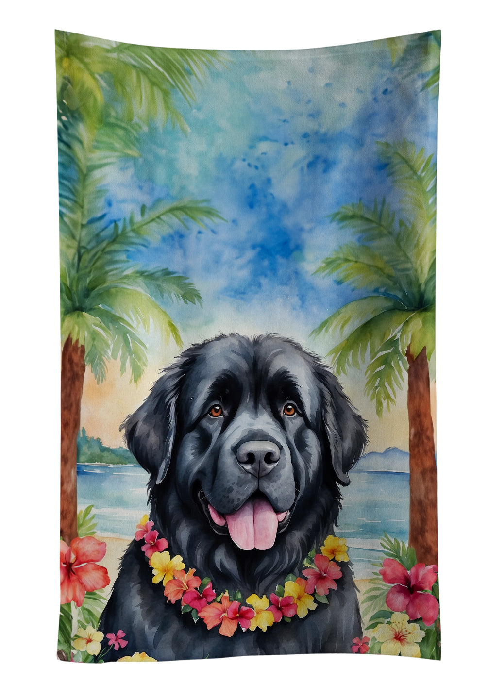 Buy this Newfoundland Luau Kitchen Towel