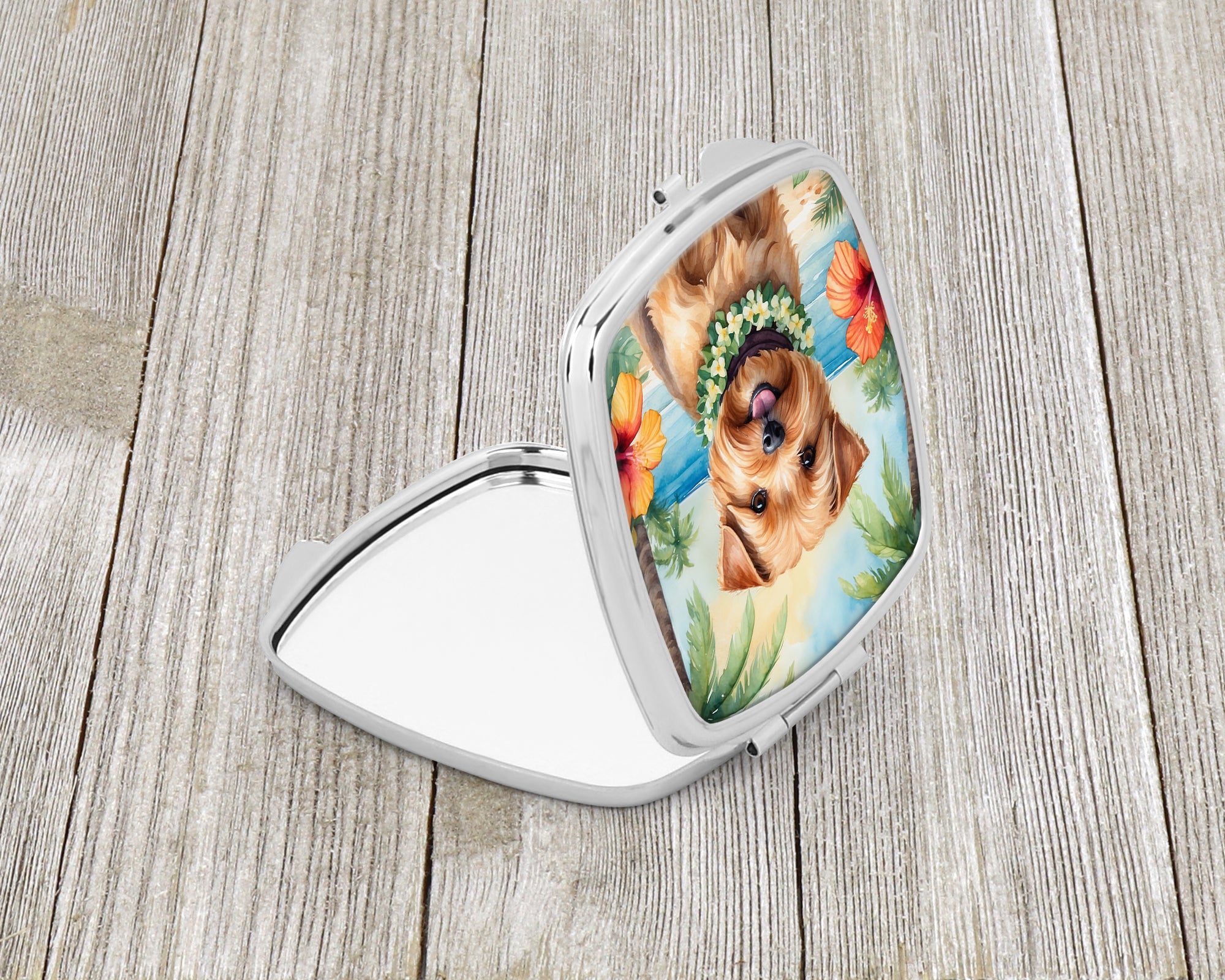 Buy this Norfolk Terrier Luau Compact Mirror