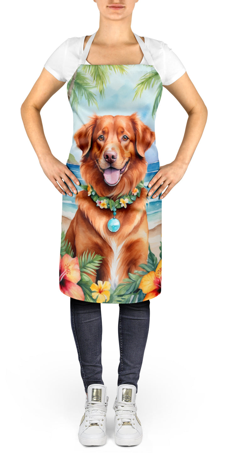 Nova Scotia Duck Tolling Retriever Luau Apron