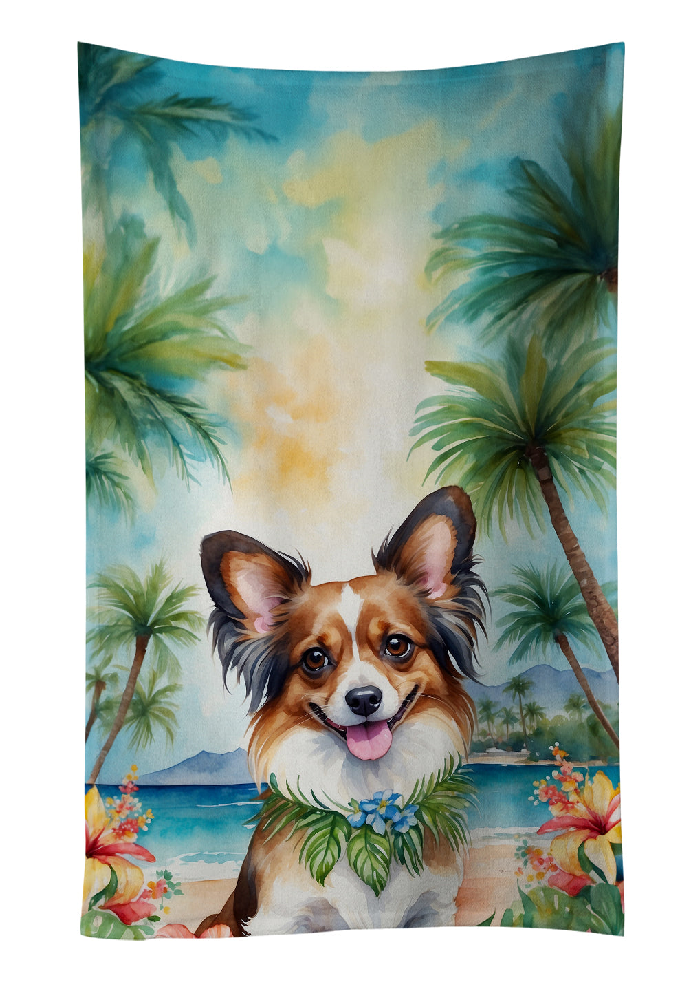 Buy this Papillon Luau Kitchen Towel