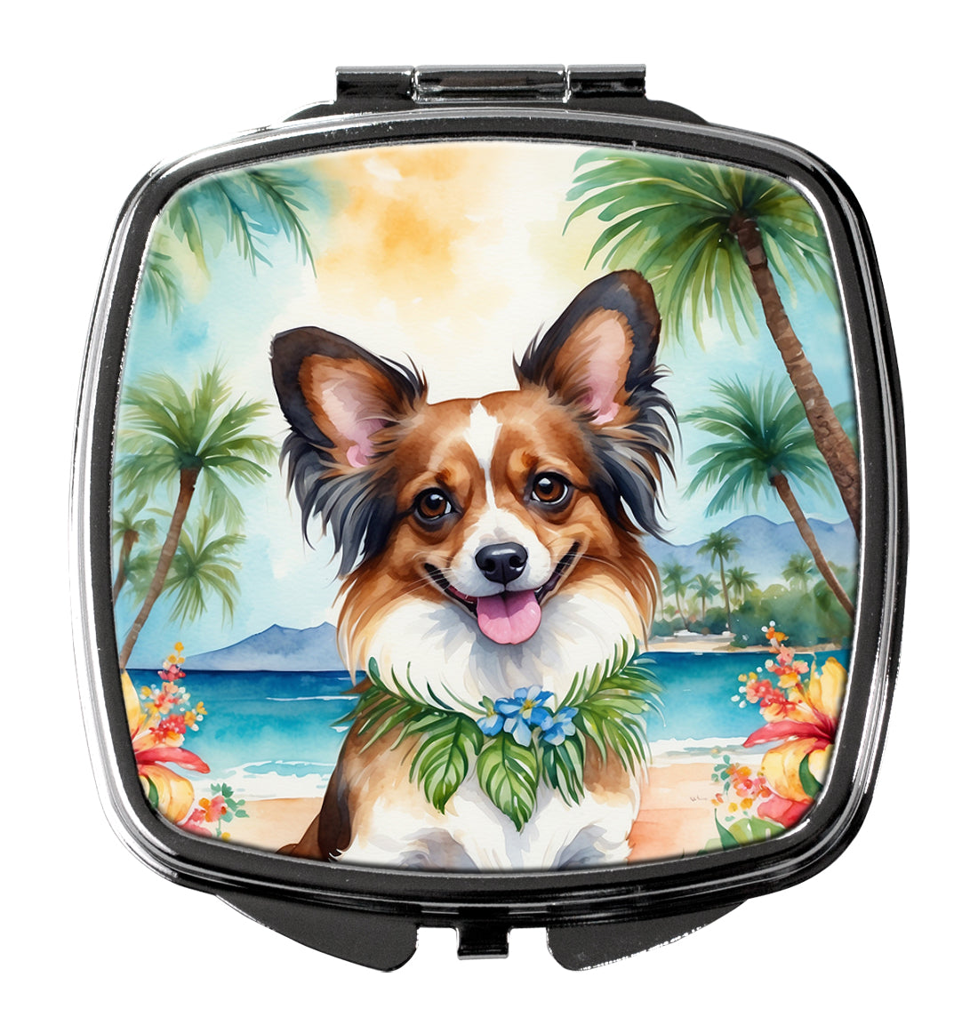 Buy this Papillon Luau Compact Mirror