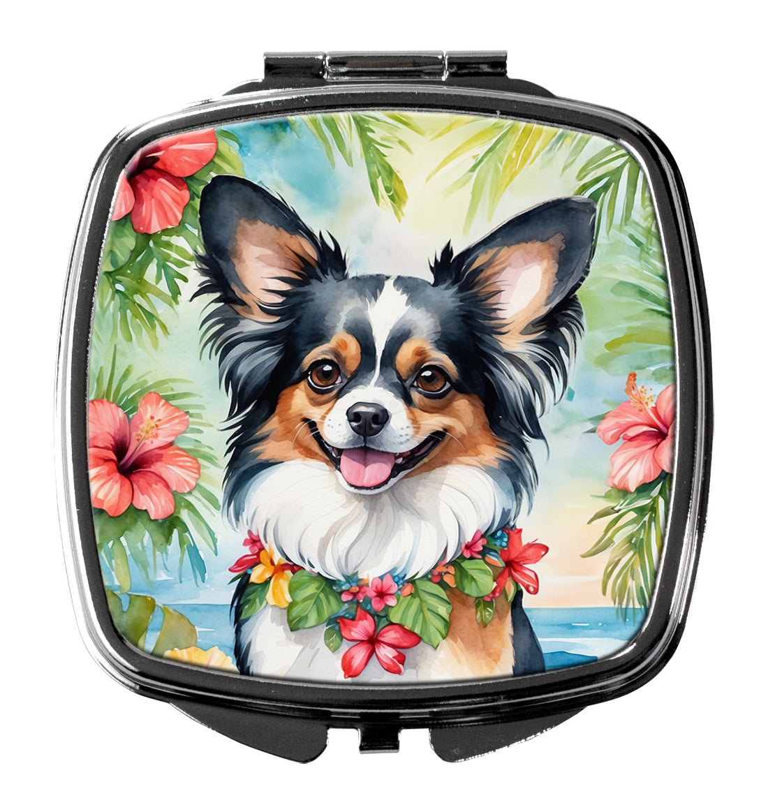 Buy this Papillon Luau Compact Mirror