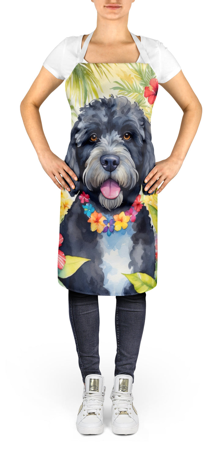 Buy this Portuguese Water Dog Luau Apron