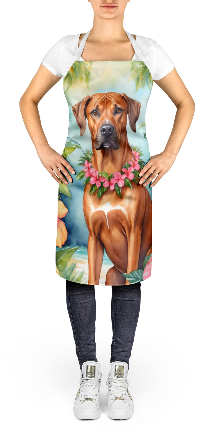 Buy this Rhodesian Ridgeback Luau Apron