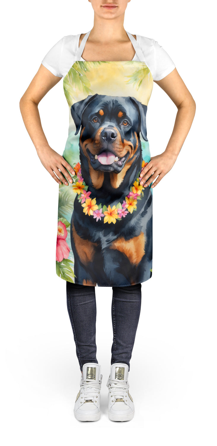 Buy this Rottweiler Luau Apron