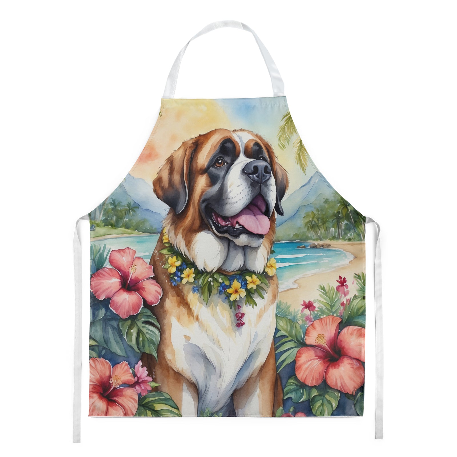 Buy this Saint Bernard Luau Apron