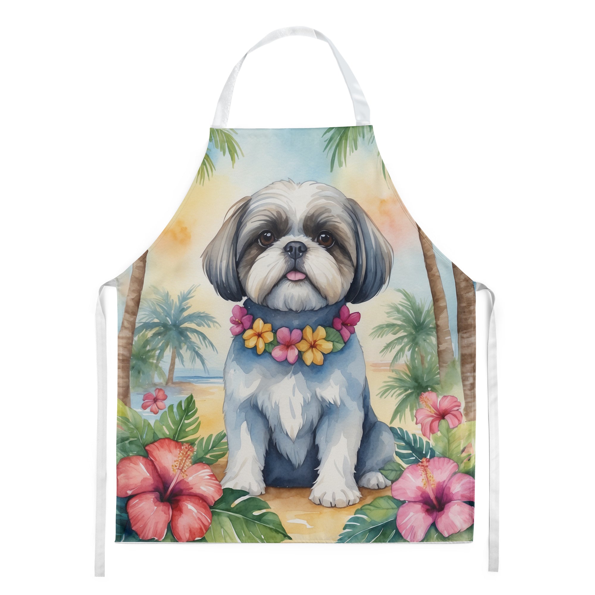 Buy this Shih Tzu Luau Apron