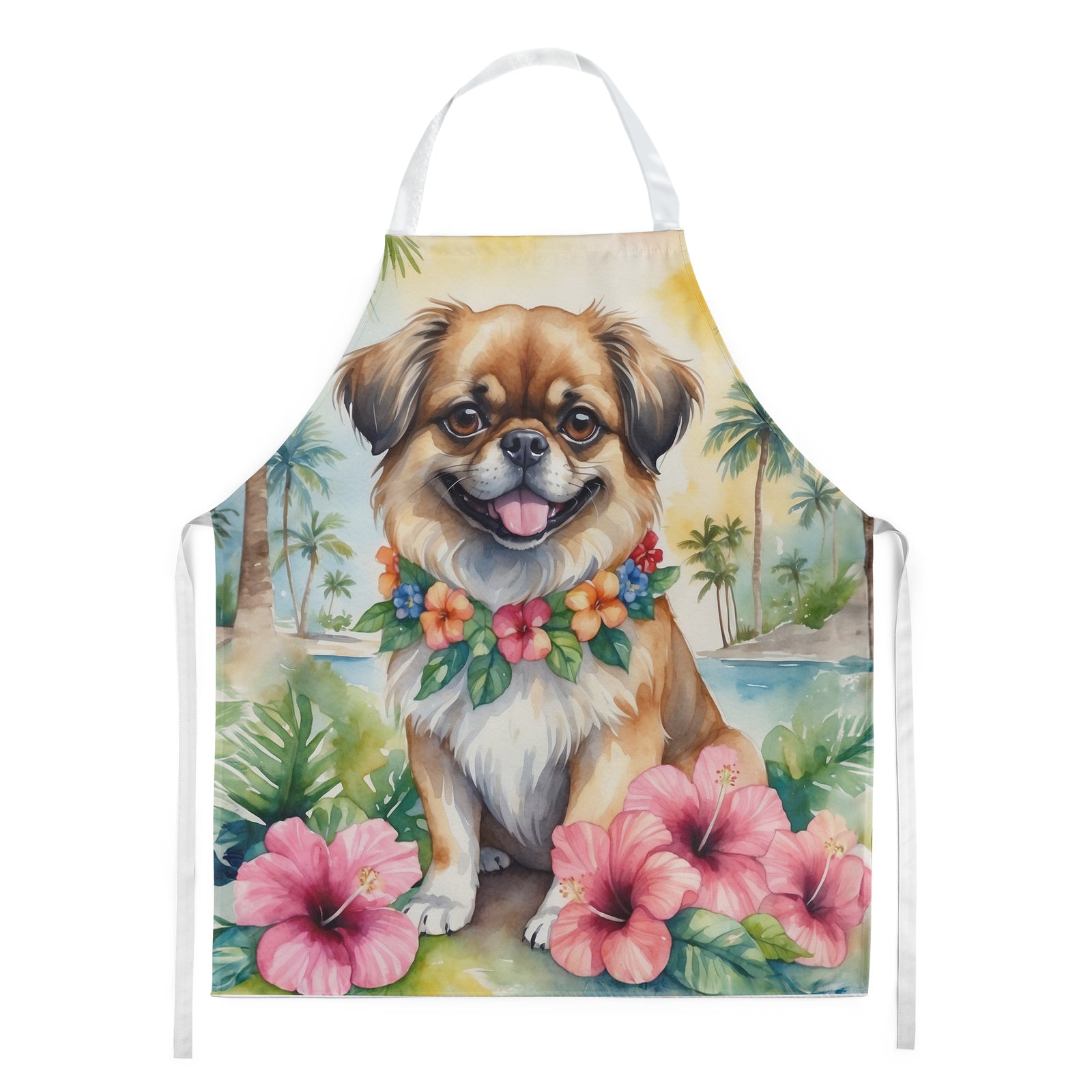 Buy this Tibetan Spaniel Luau Apron