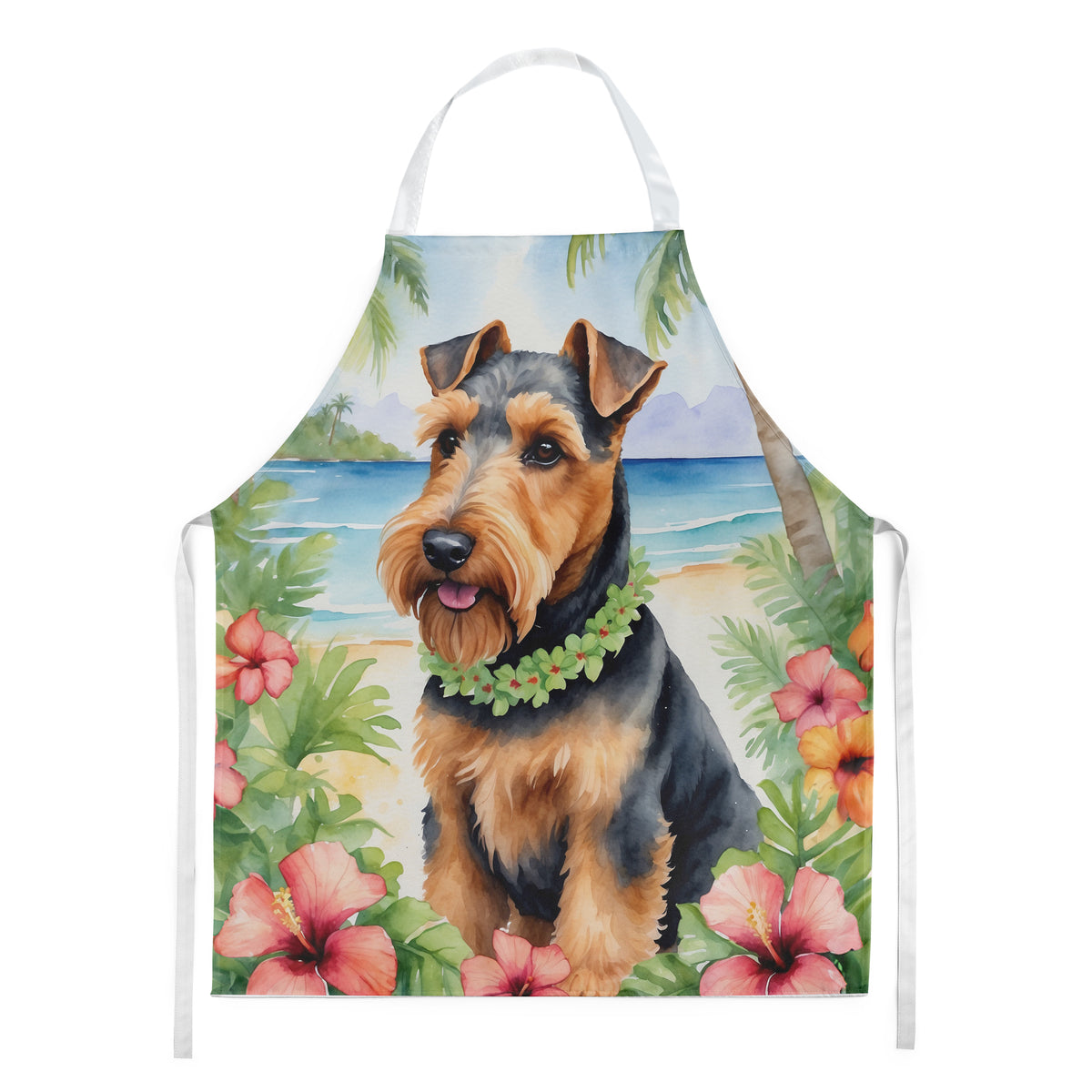 Buy this Welsh Terrier Luau Apron