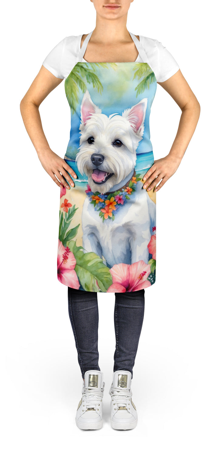 Buy this Westie Luau Apron