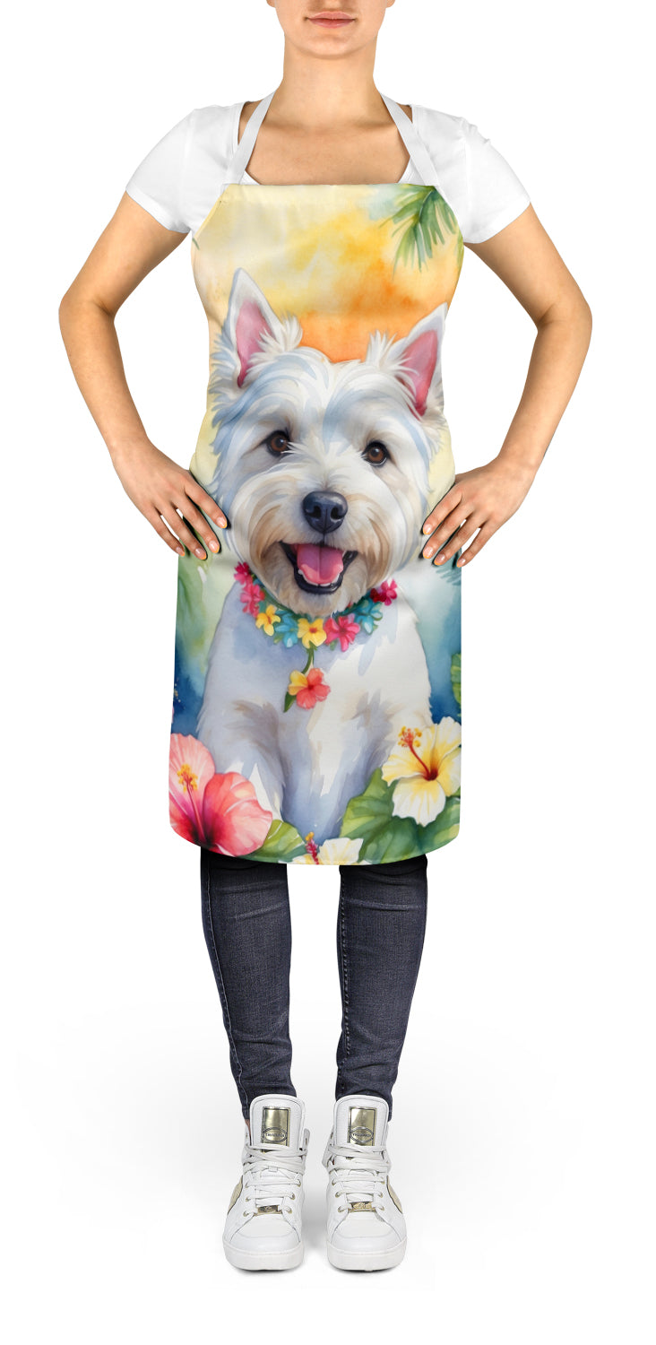 Buy this Westie Luau Apron