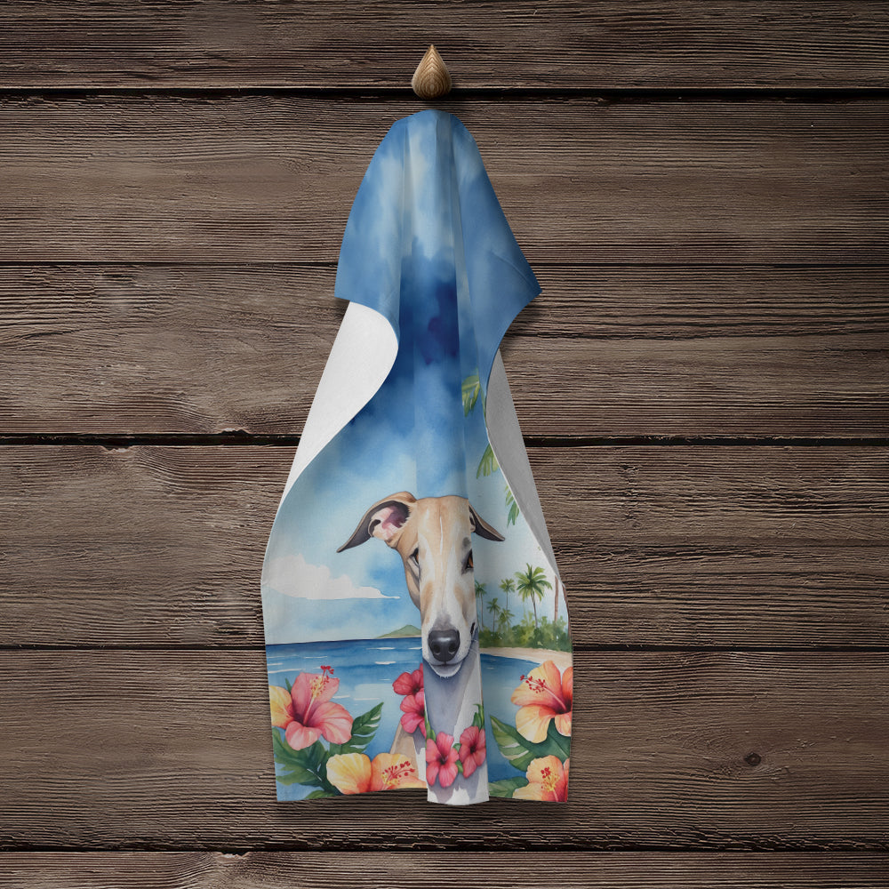 Whippet Luau Kitchen Towel