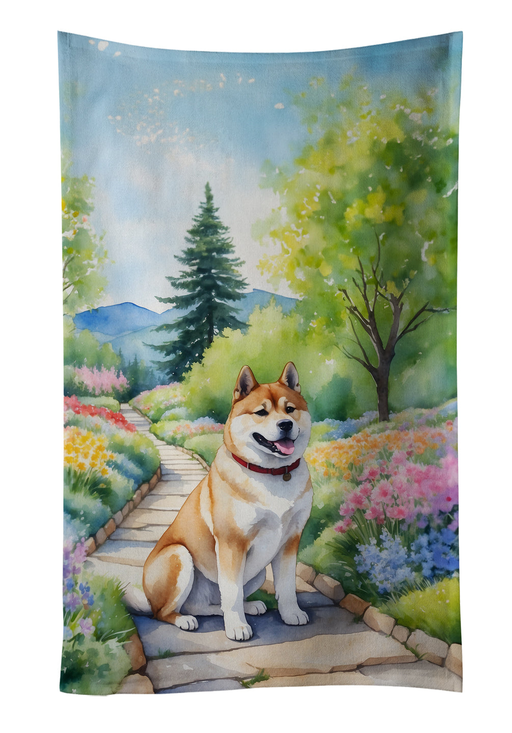 Buy this Akita Spring Garden Kitchen Towel