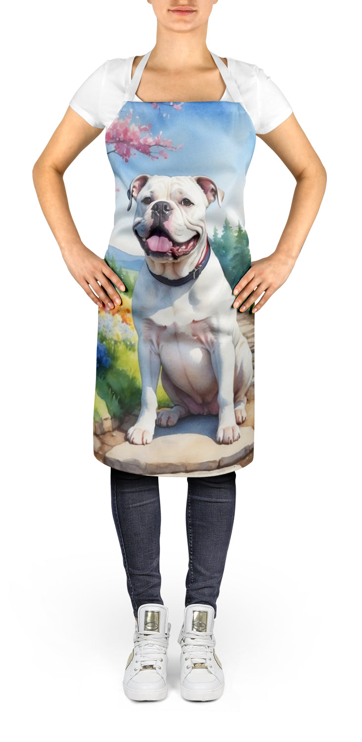 Buy this American Bulldog Spring Garden Apron