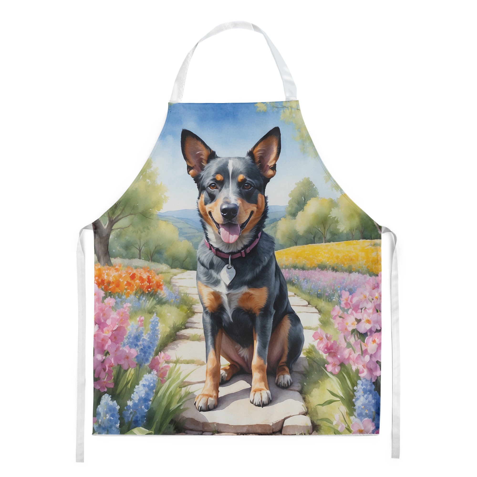 Buy this Australian Cattle Dog Spring Garden Apron