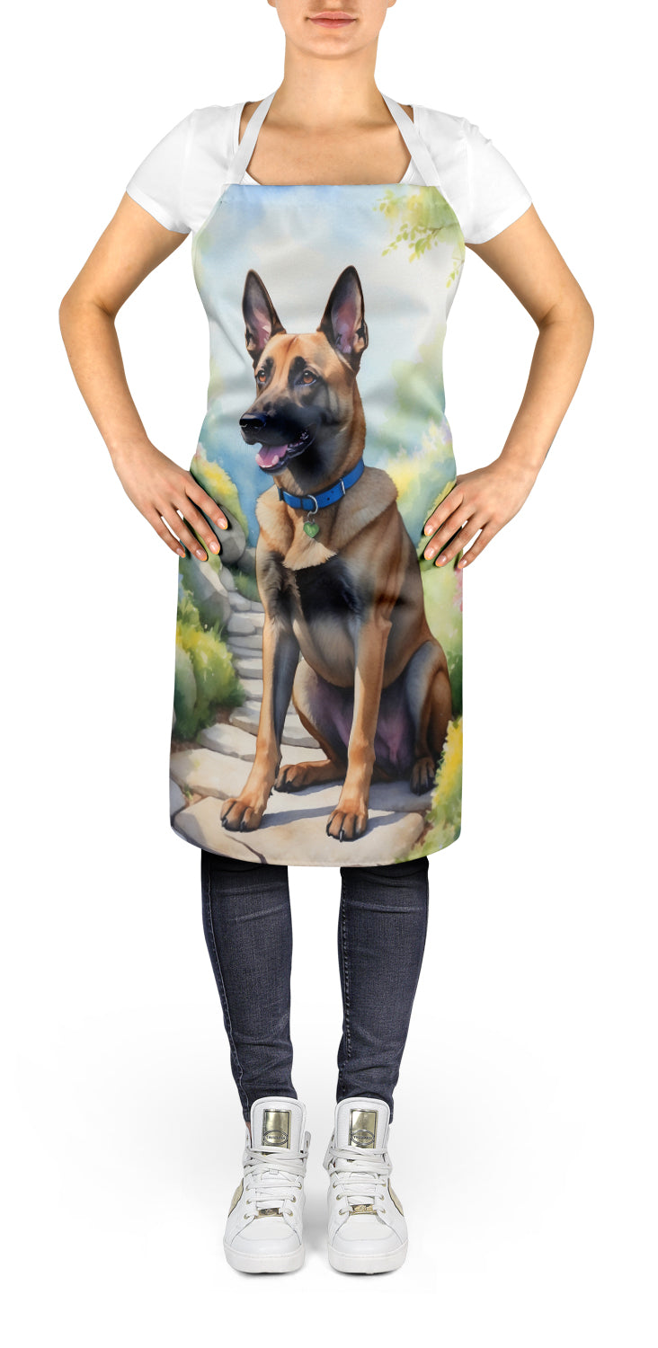 Belgian Malinois Spring Garden Apron