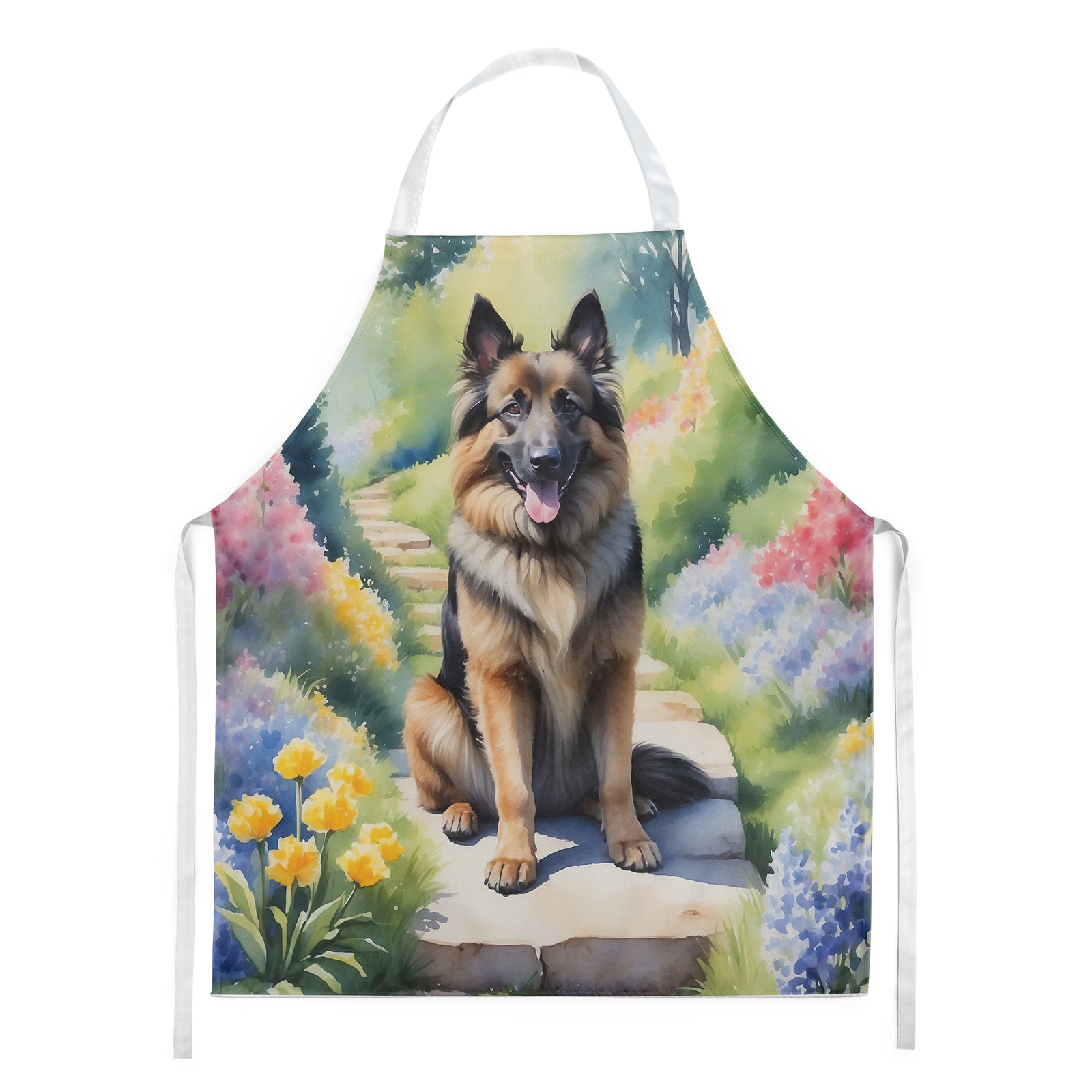 Buy this Belgian Tervuren Spring Path Apron