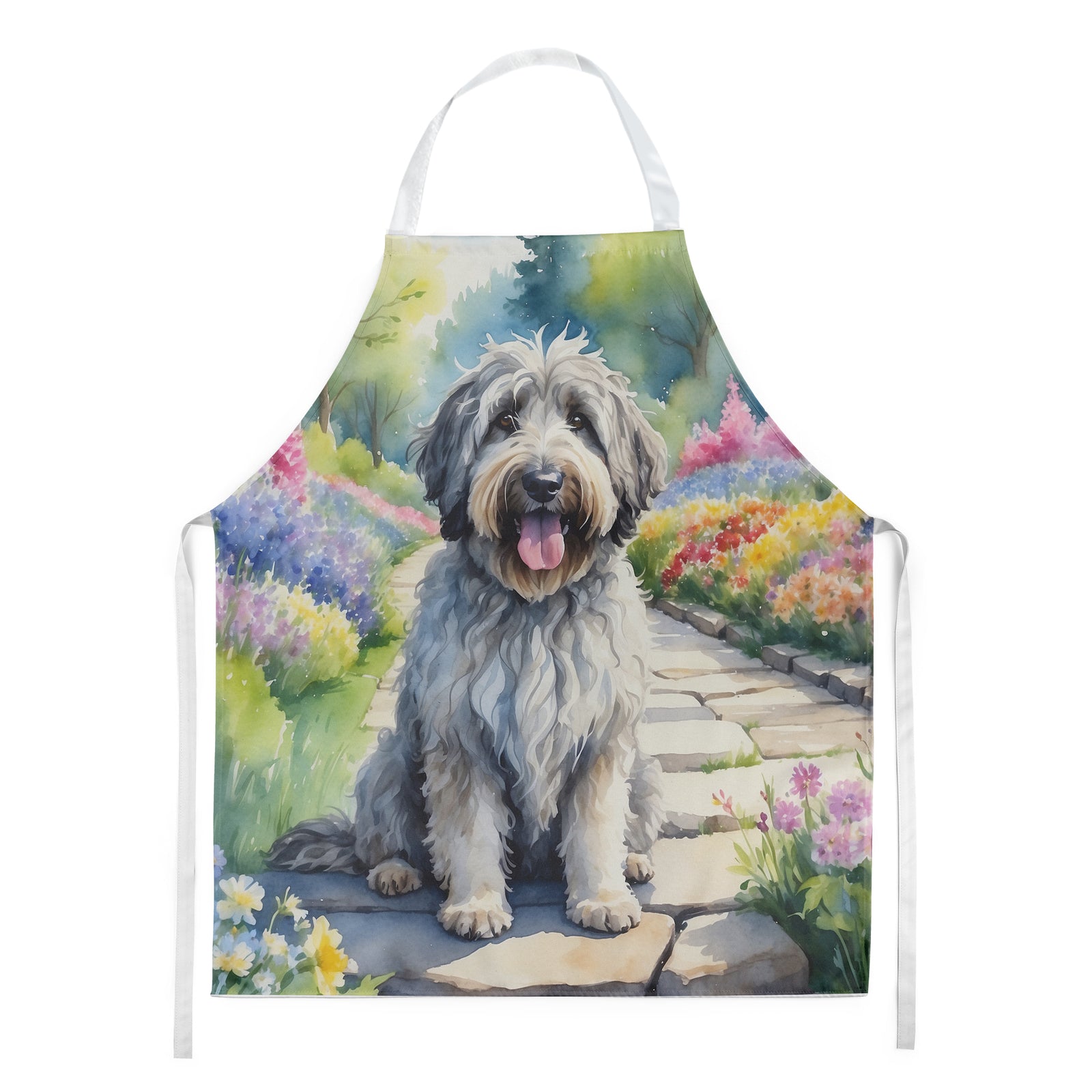 Buy this Bergamasco Sheepdog Spring Path Apron