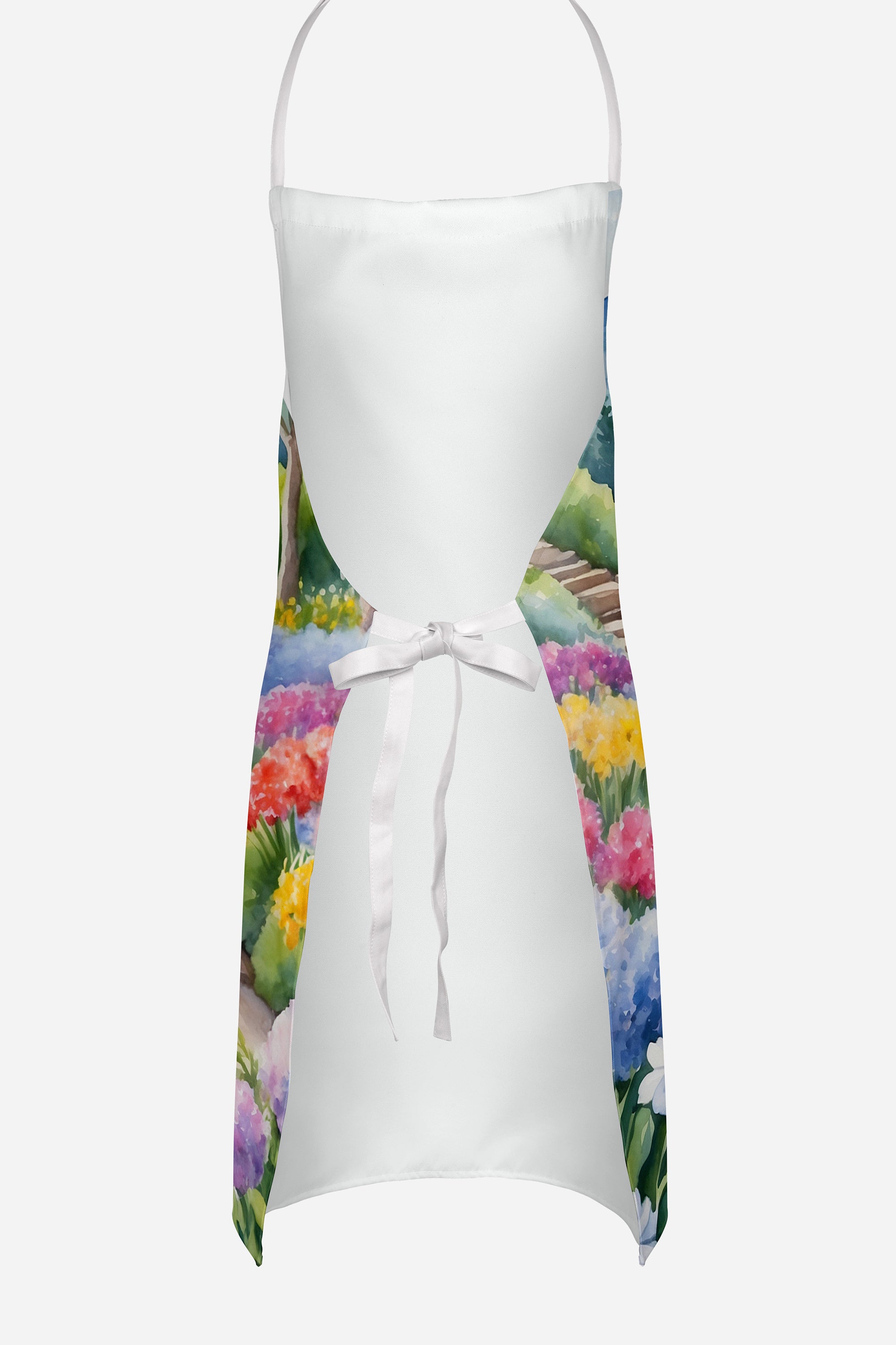 Bichon Frise Spring Path Apron