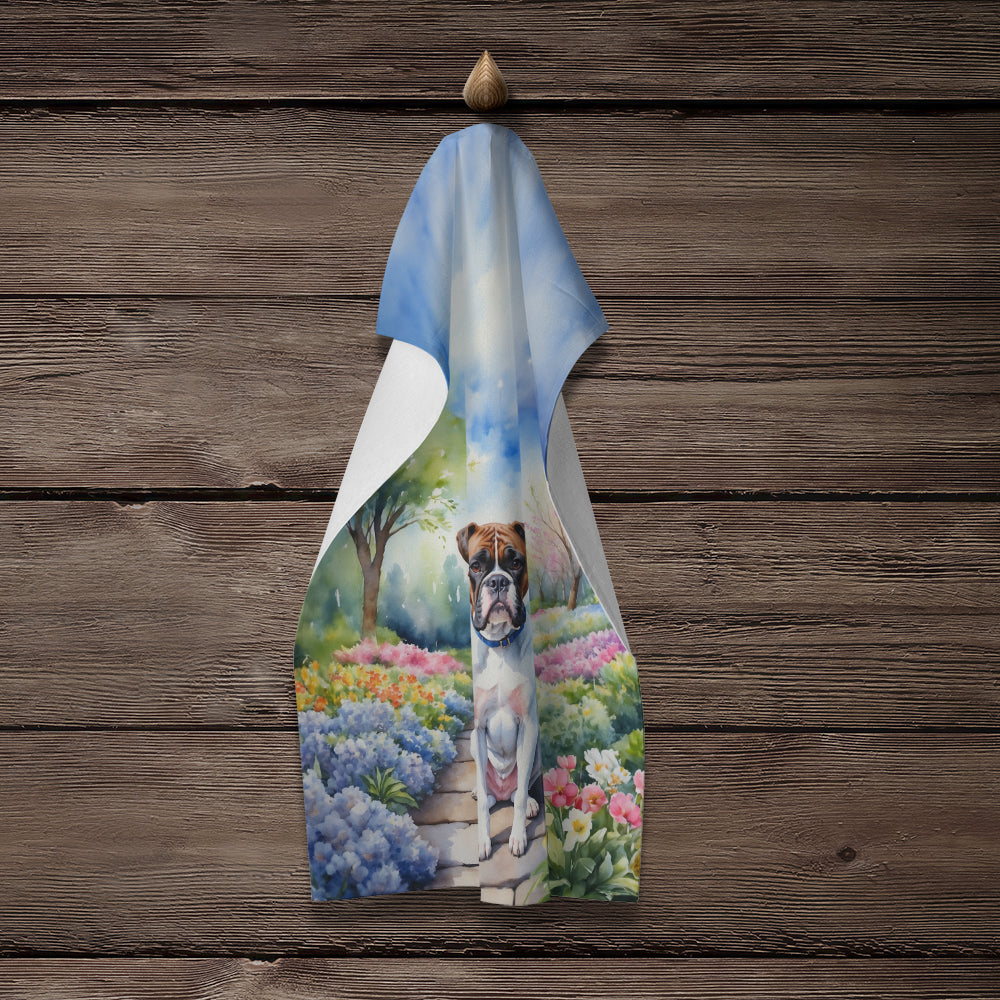 Boxer Spring Path Kitchen Towel