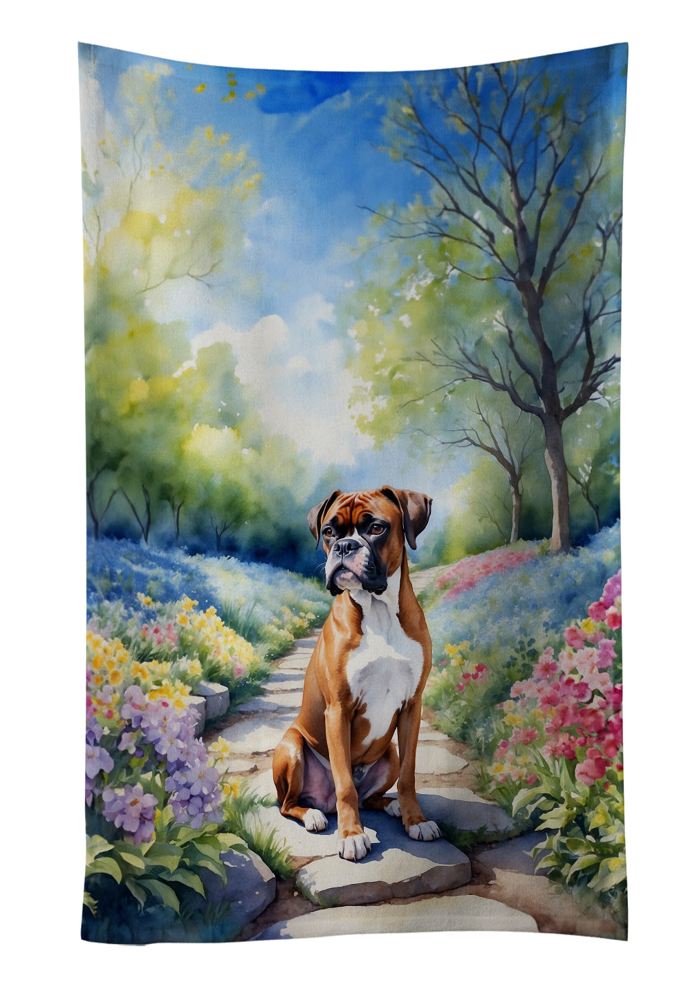 Buy this Boxer Spring Path Kitchen Towel