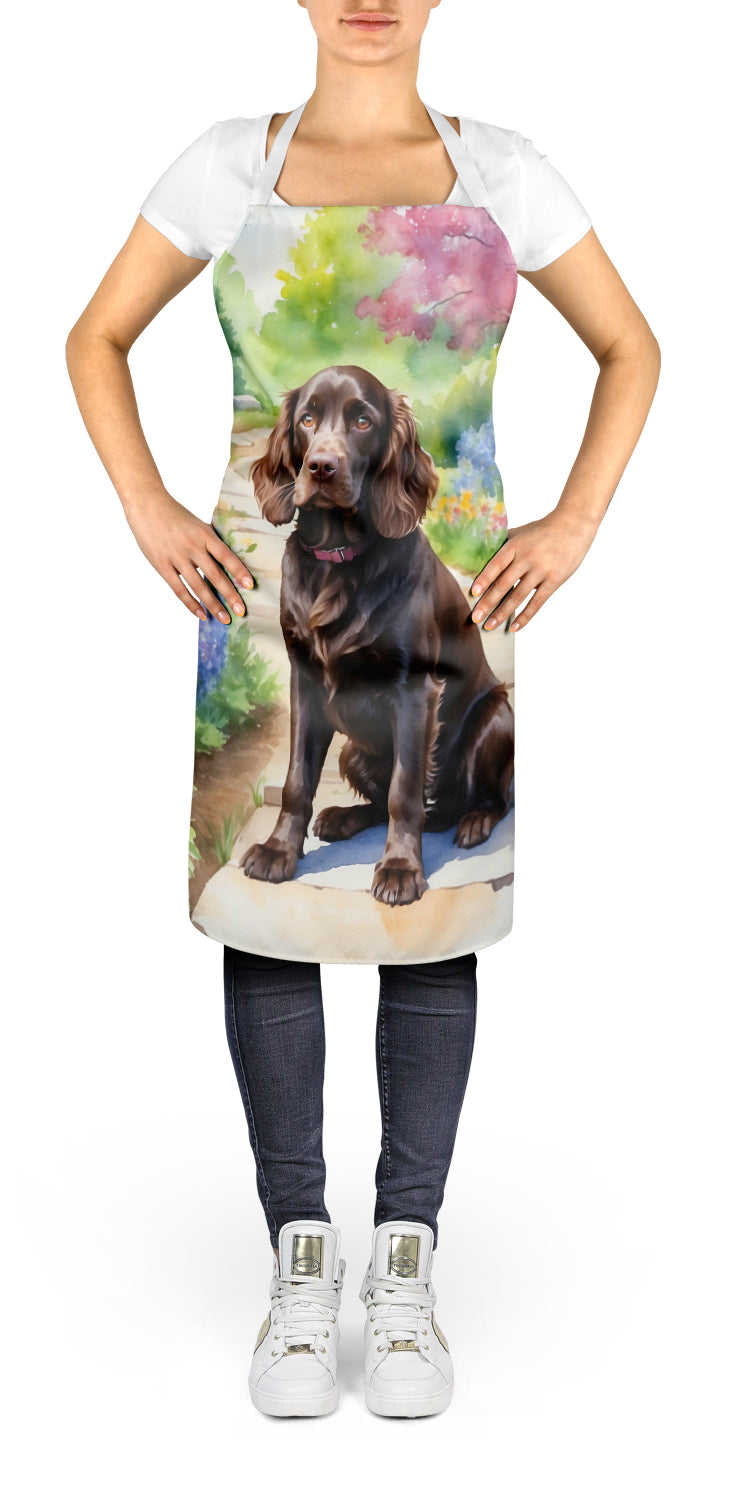 Buy this Boykin Spaniel Spring Path Apron