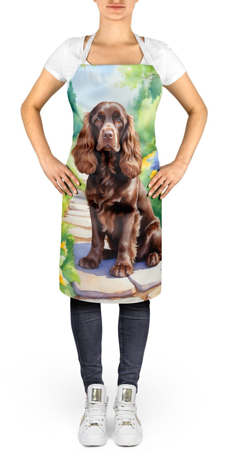 Buy this Cocker Spaniel Spring Path Apron