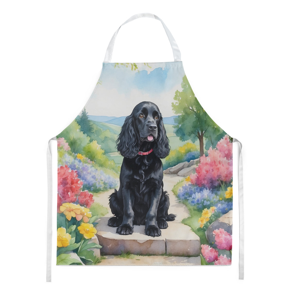 Buy this Cocker Spaniel Spring Path Apron