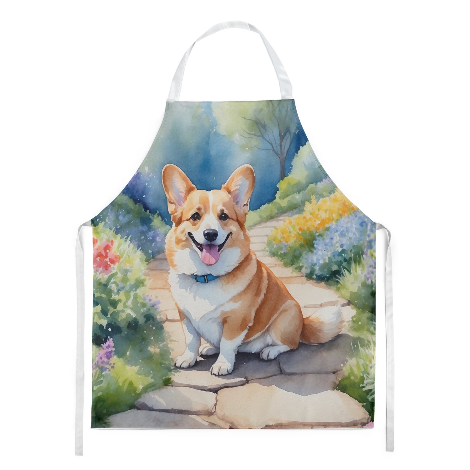 Buy this Corgi Spring Path Apron