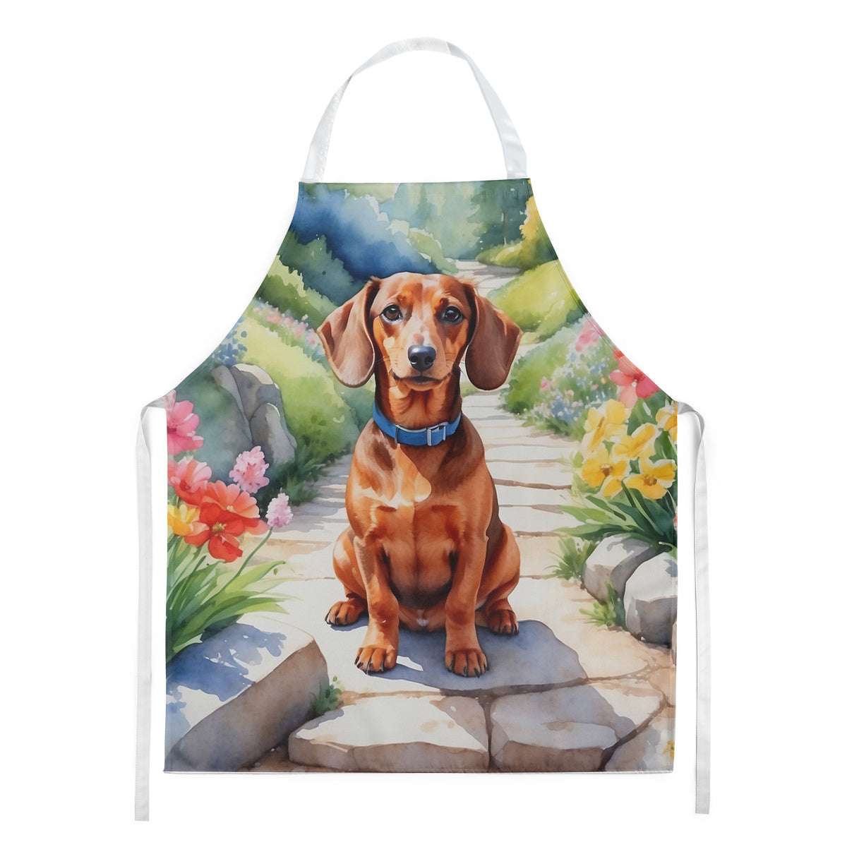 Buy this Dachshund Spring Path Apron