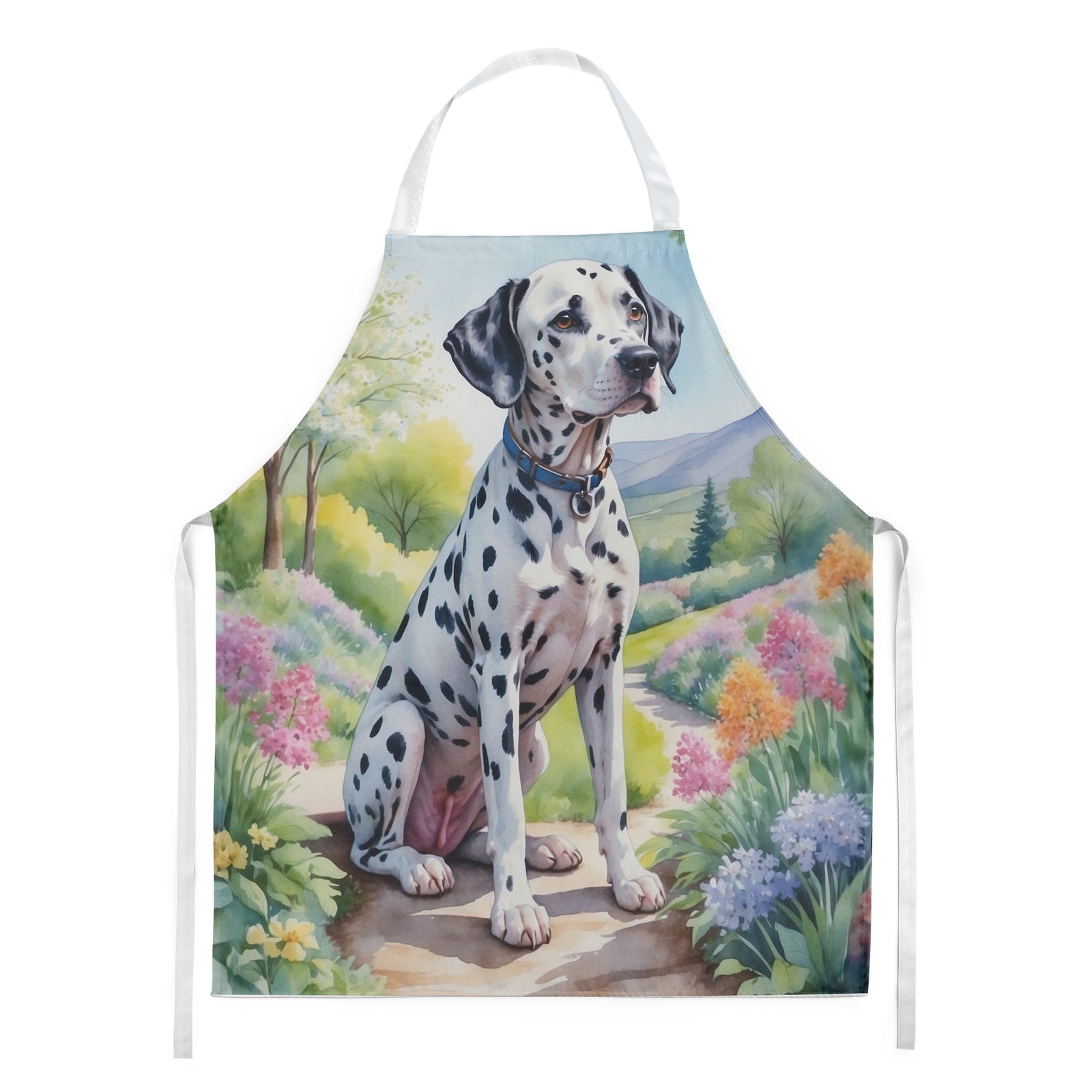 Buy this Dalmatian Spring Path Apron