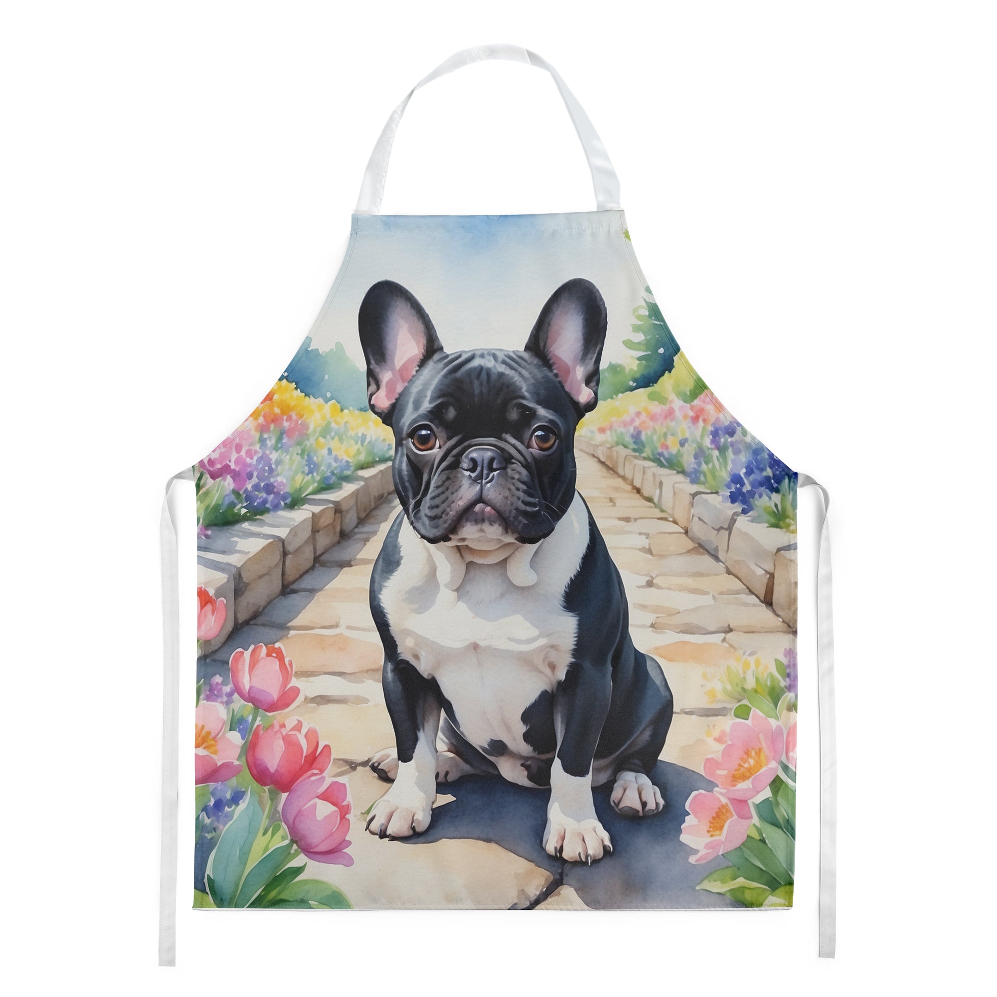 Buy this French Bulldog Spring Path Apron