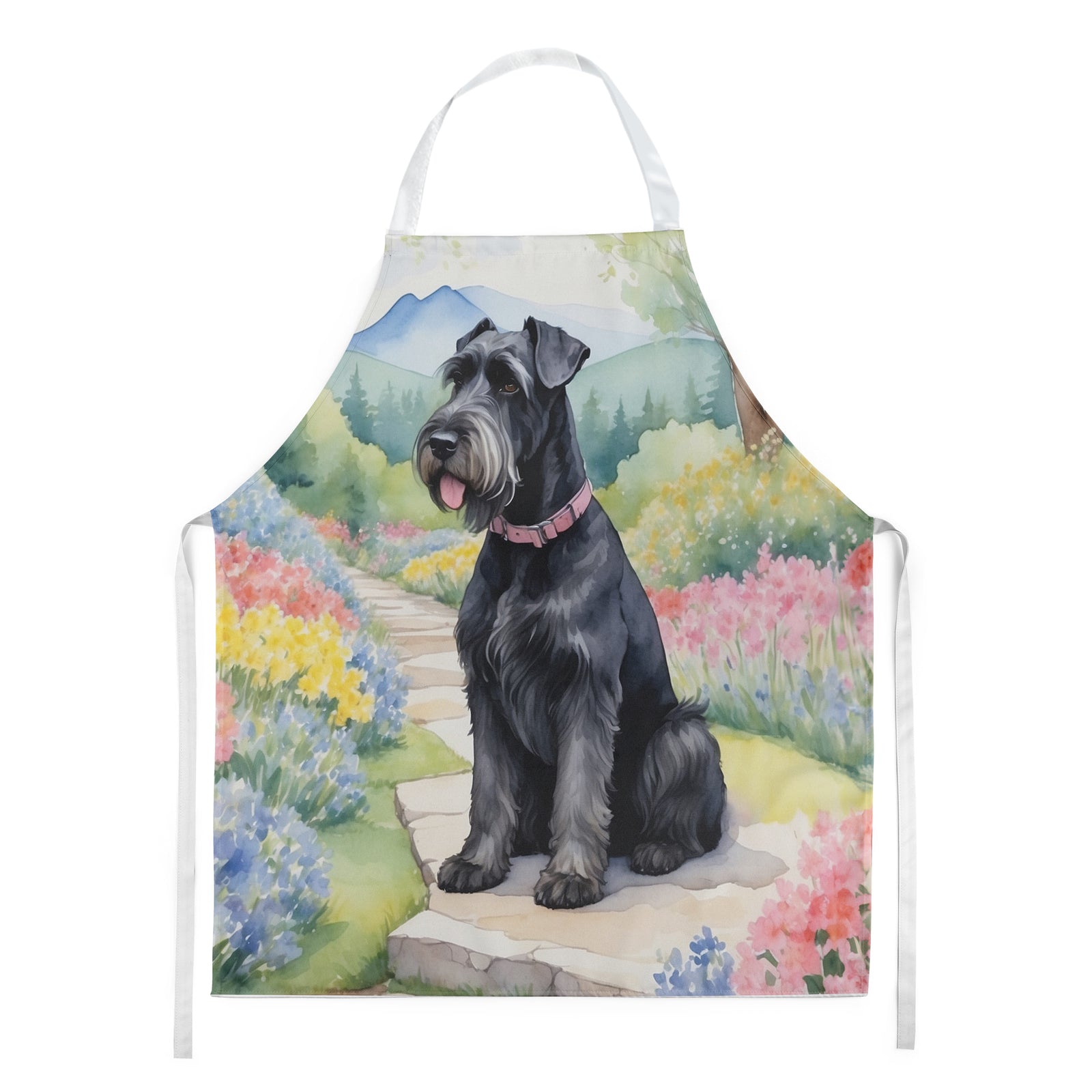 Buy this Giant Schnauzer Spring Path Apron