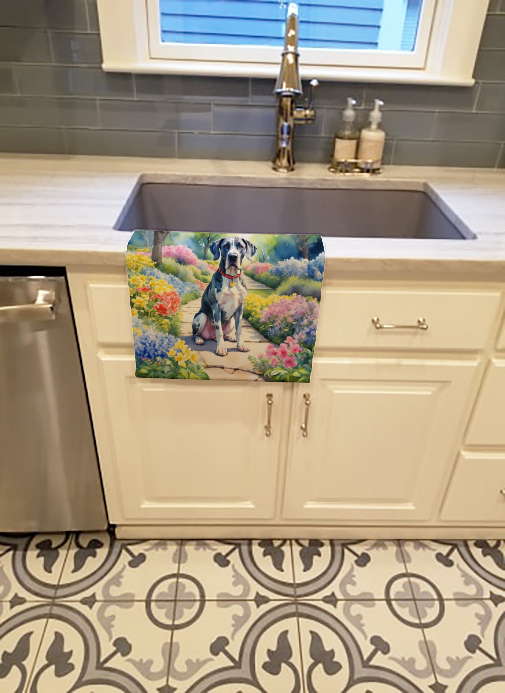 Buy this Great Dane Spring Path Kitchen Towel