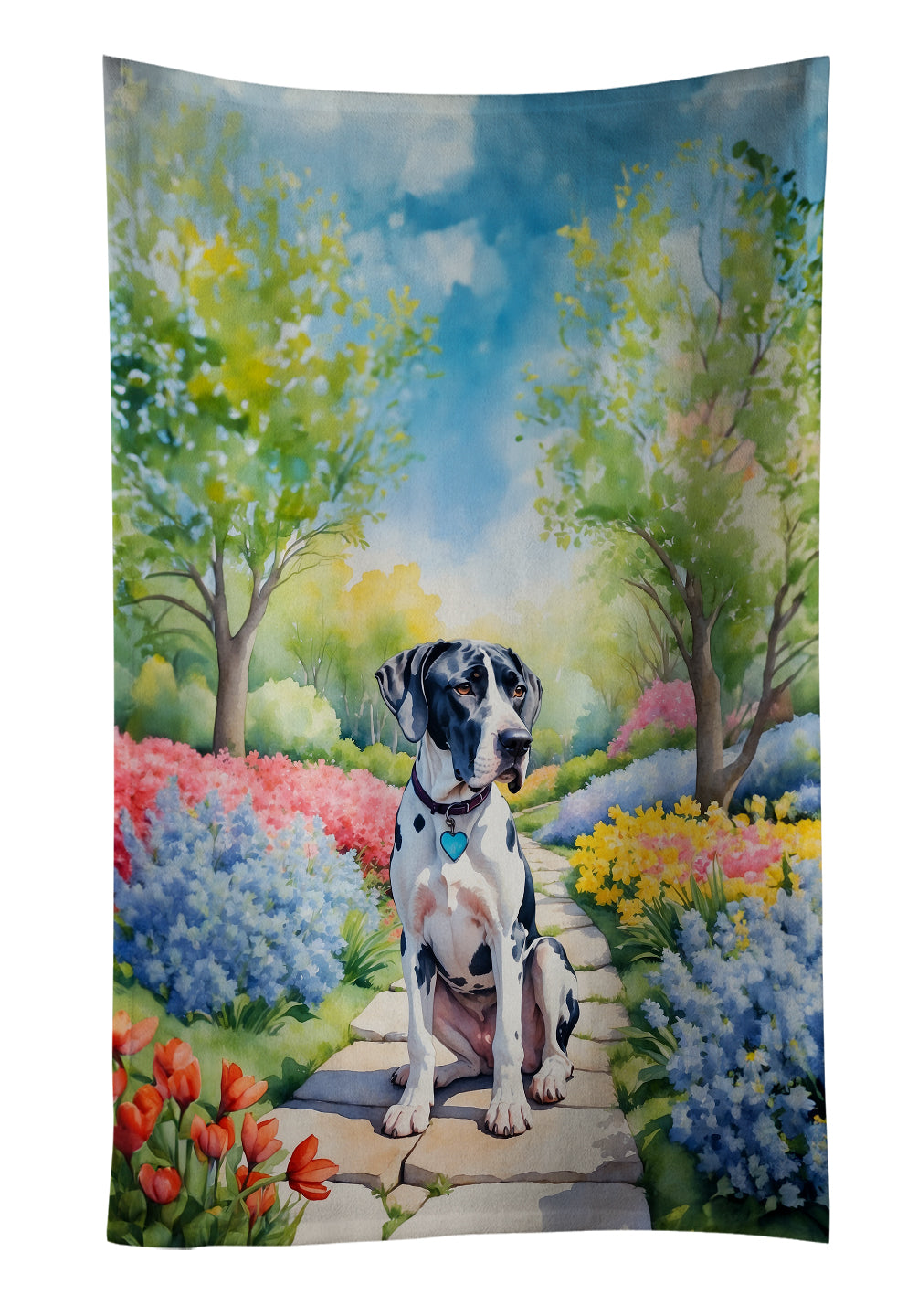 Buy this Great Dane Spring Path Kitchen Towel