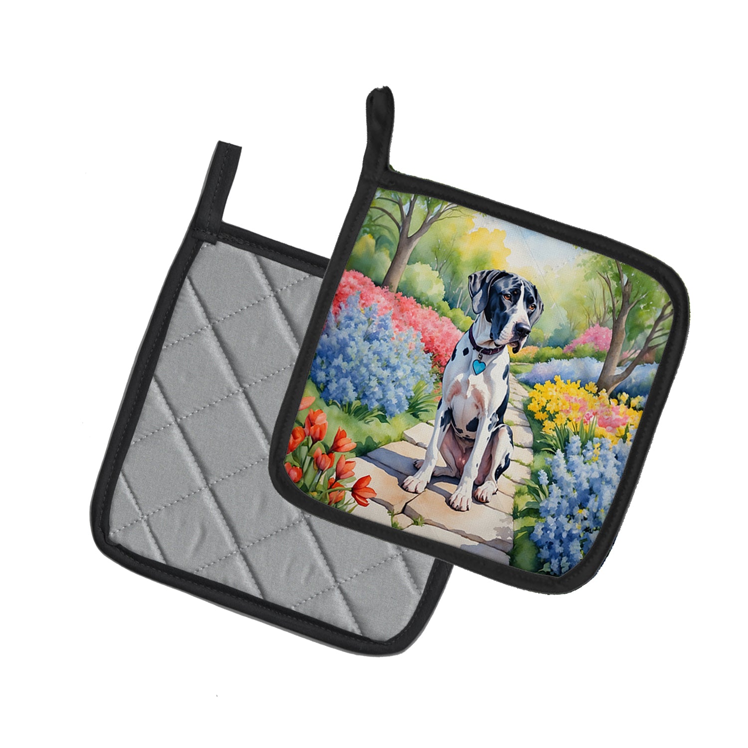 Buy this Great Dane Spring Path Pair of Pot Holders