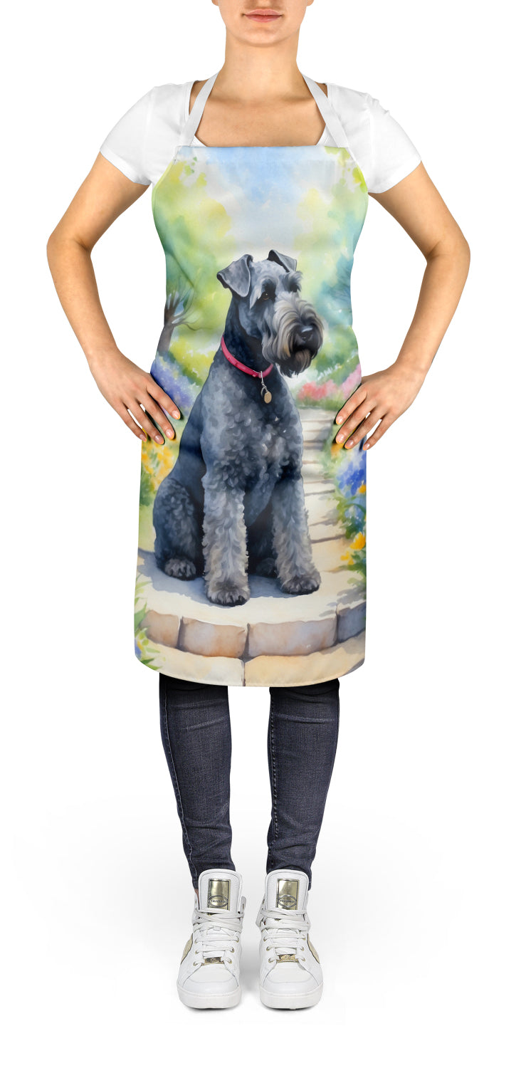 Buy this Kerry Blue Terrier Spring Path Apron