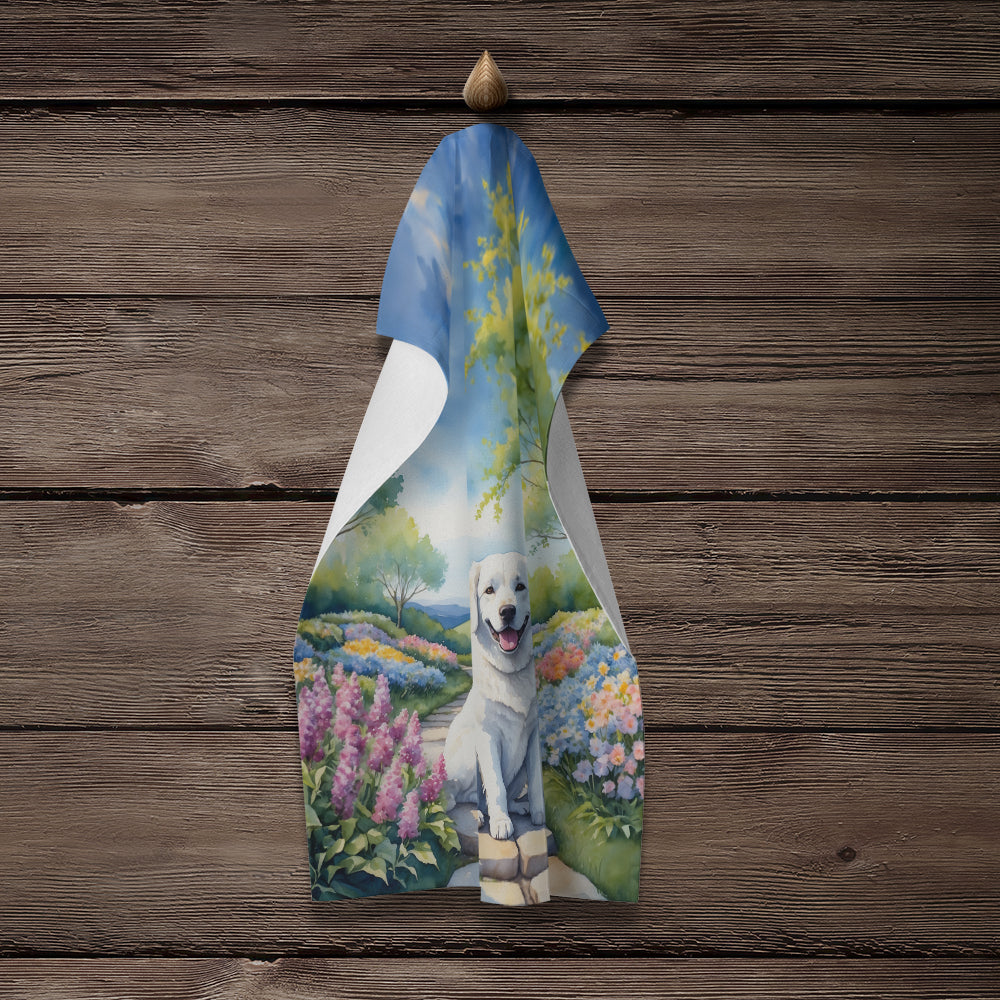 Kuvasz Spring Path Kitchen Towel