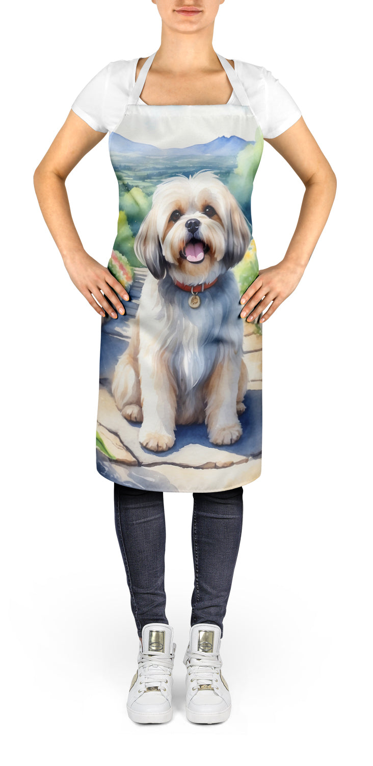 Buy this Lhasa Apso Spring Path Apron