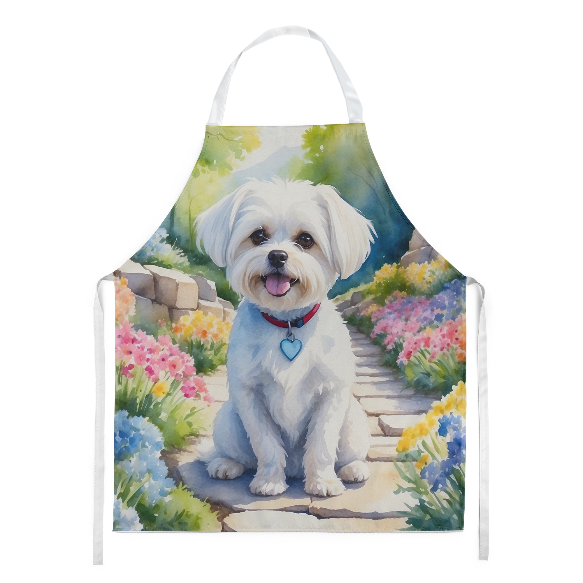 Buy this Maltese Spring Path Apron