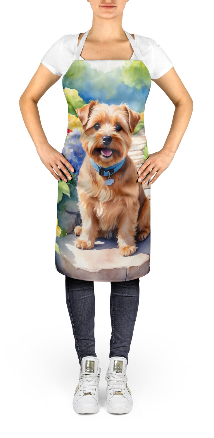 Norfolk Terrier Spring Path Apron