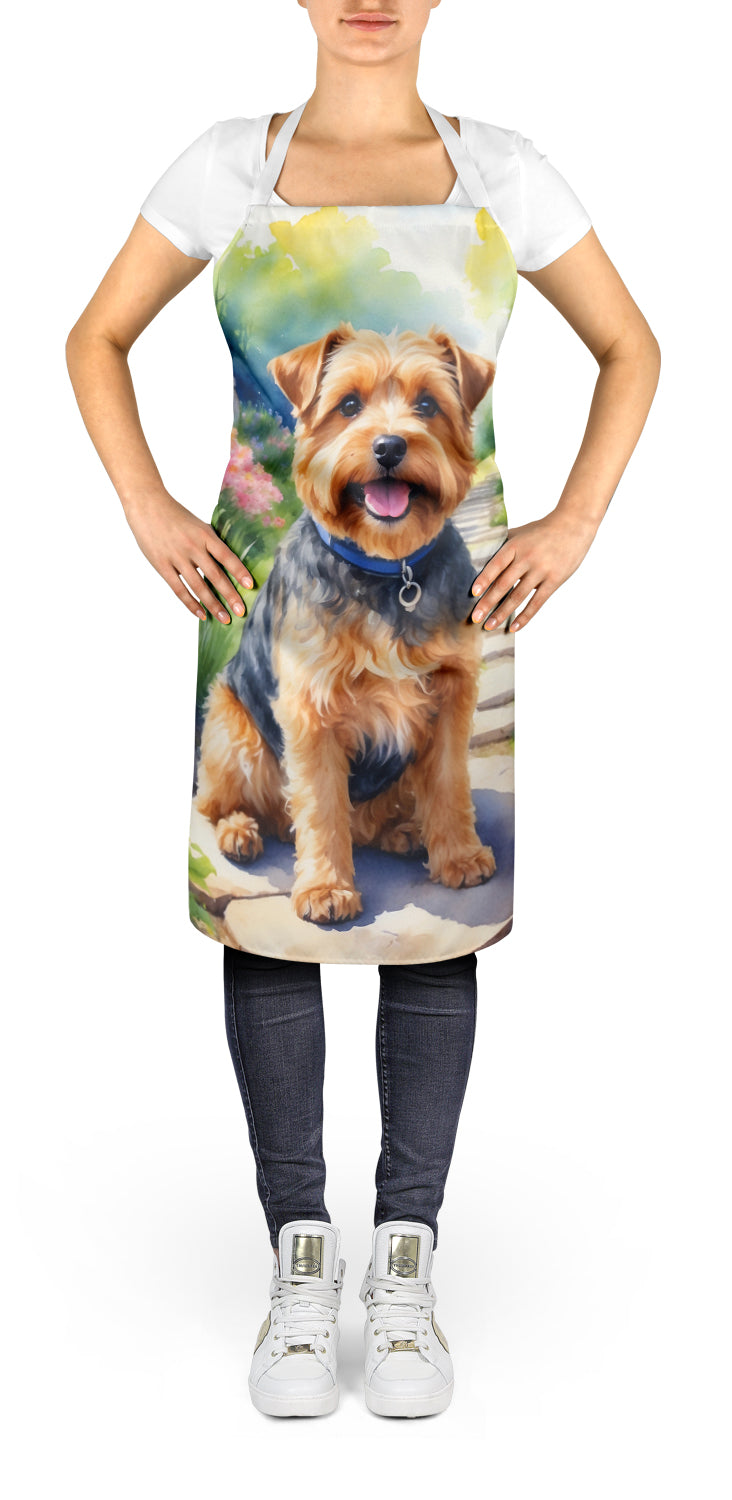 Norfolk Terrier Spring Path Apron