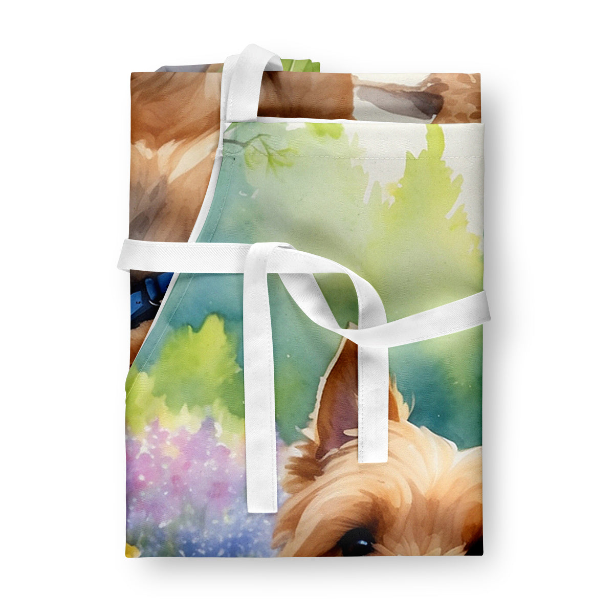 Norwich Terrier Spring Path Apron